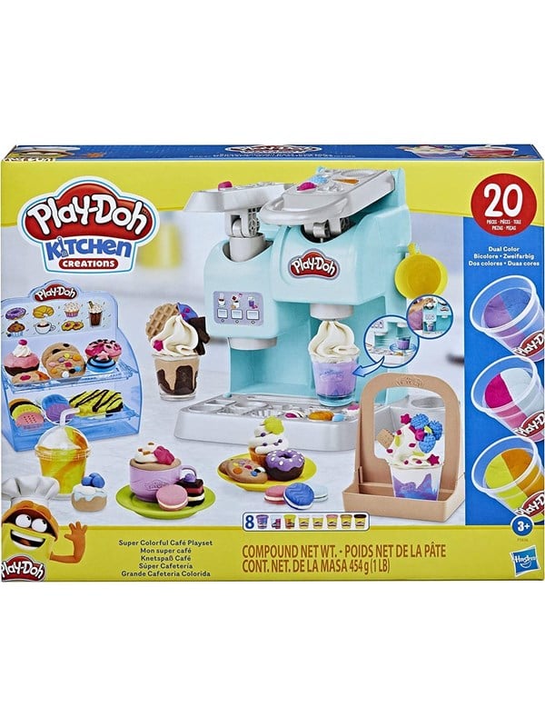 PLAY-DOH Super Colorful Cafe -muovailuvahasetti