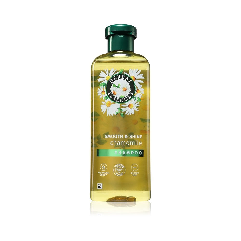 Herbal Essences Chamomile Smooth&Shine shampoo kiiltäville ja pehmeille hiuksille 350 ml