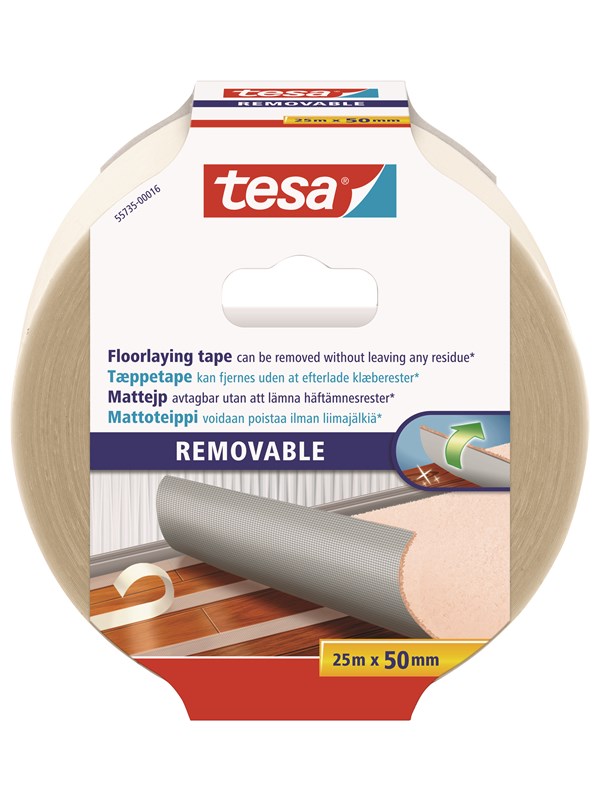 tesa Lattianauha irrotettava 25m x 50mm