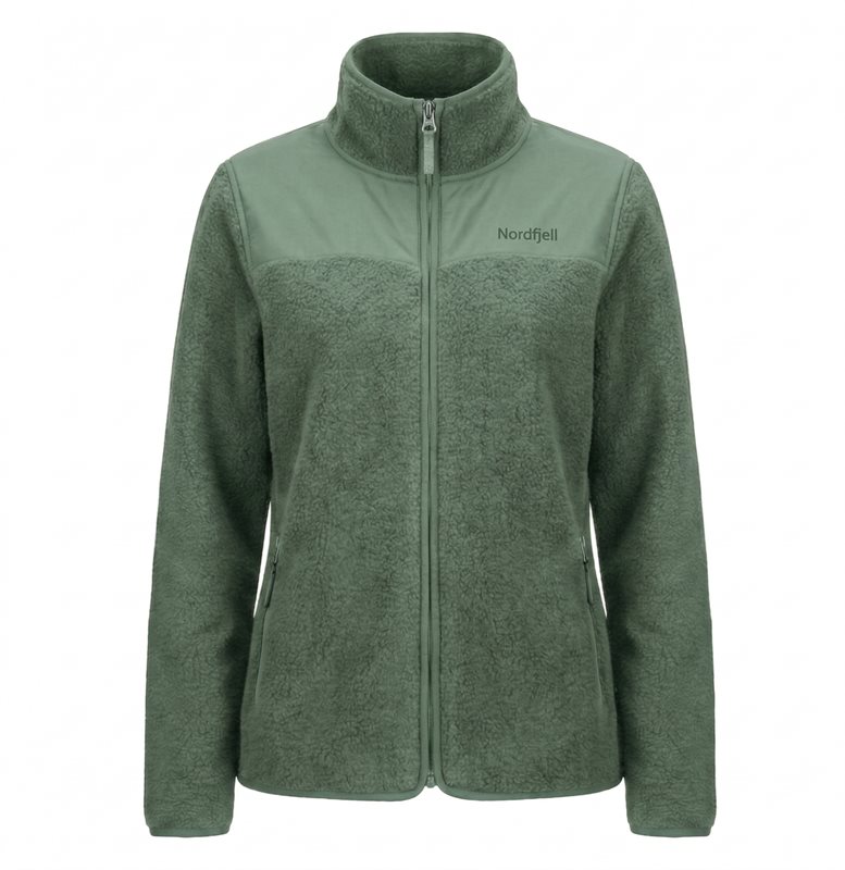 Nordfjell The Pile Jacket W Green - M