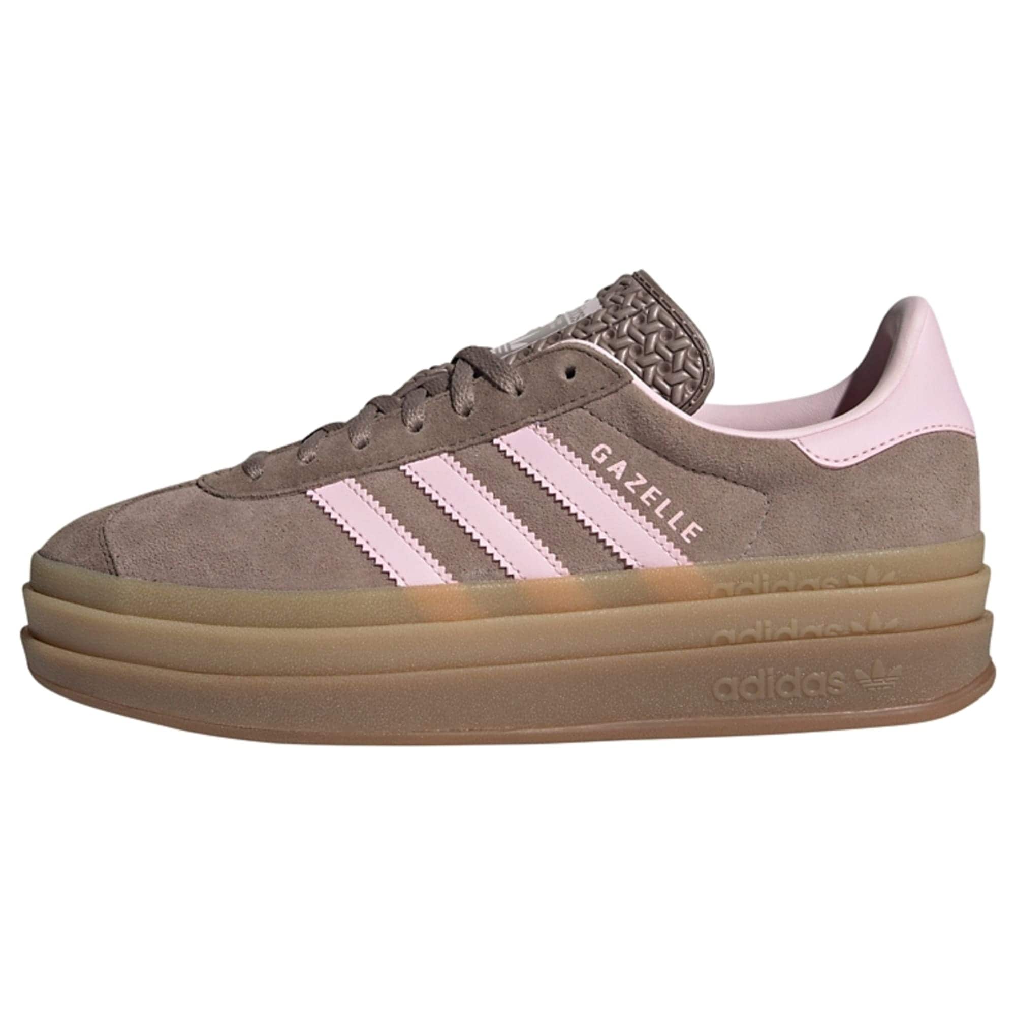 ADIDAS ORIGINALS Matalavartiset tennarit 'Gazelle Bold'  ruskea / vanha roosa