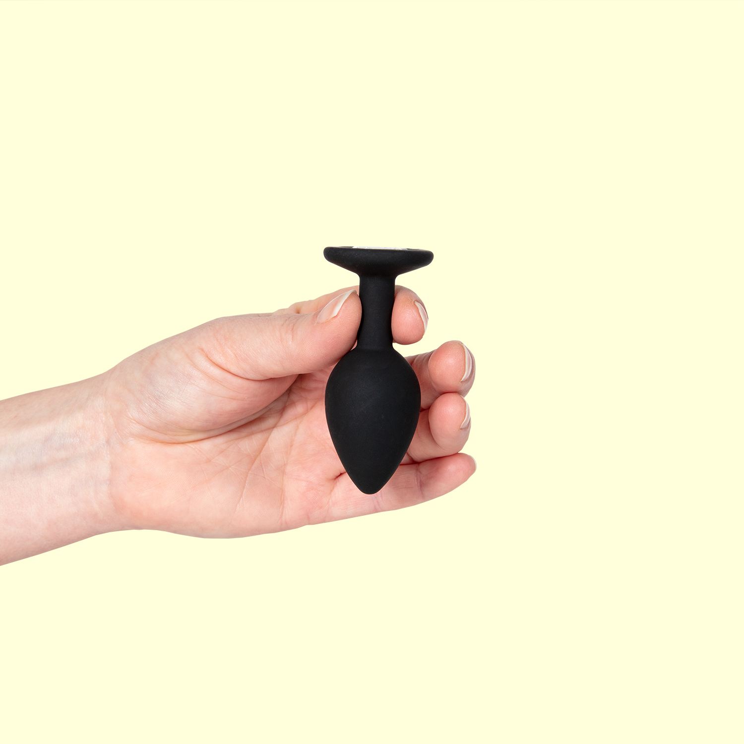 Silicone Plug With Gem Small Anaalitappi