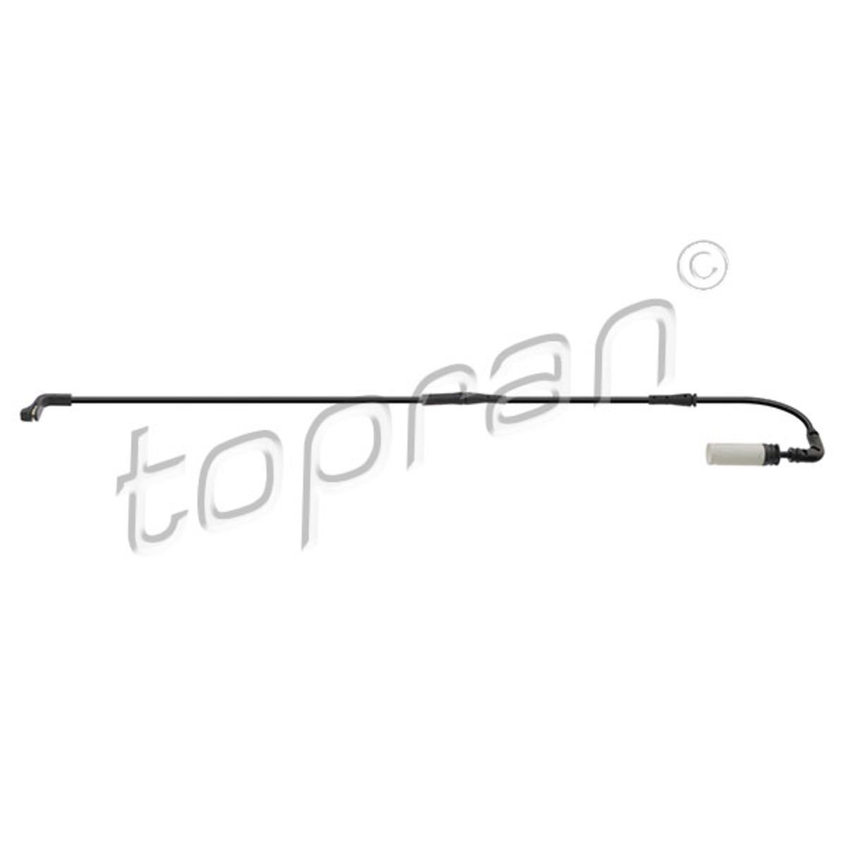 Varoitin, jarrupalan kuluma TOPRAN 500 994
