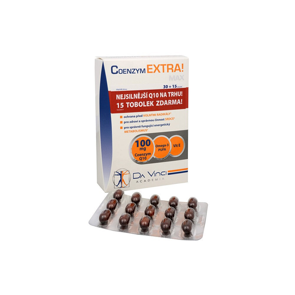Simply you Koentsyymi Extra  Enintään 100 mg 30 kapselia + 15 kapselia ilmaiseksi