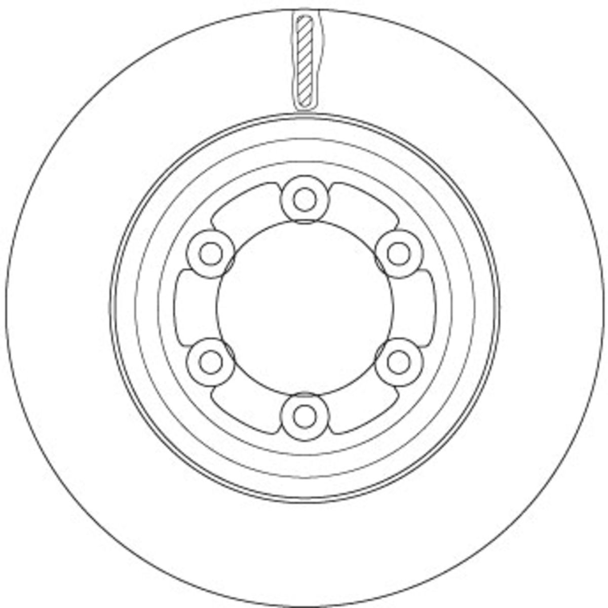 Jarrulevy TRW DF6736S