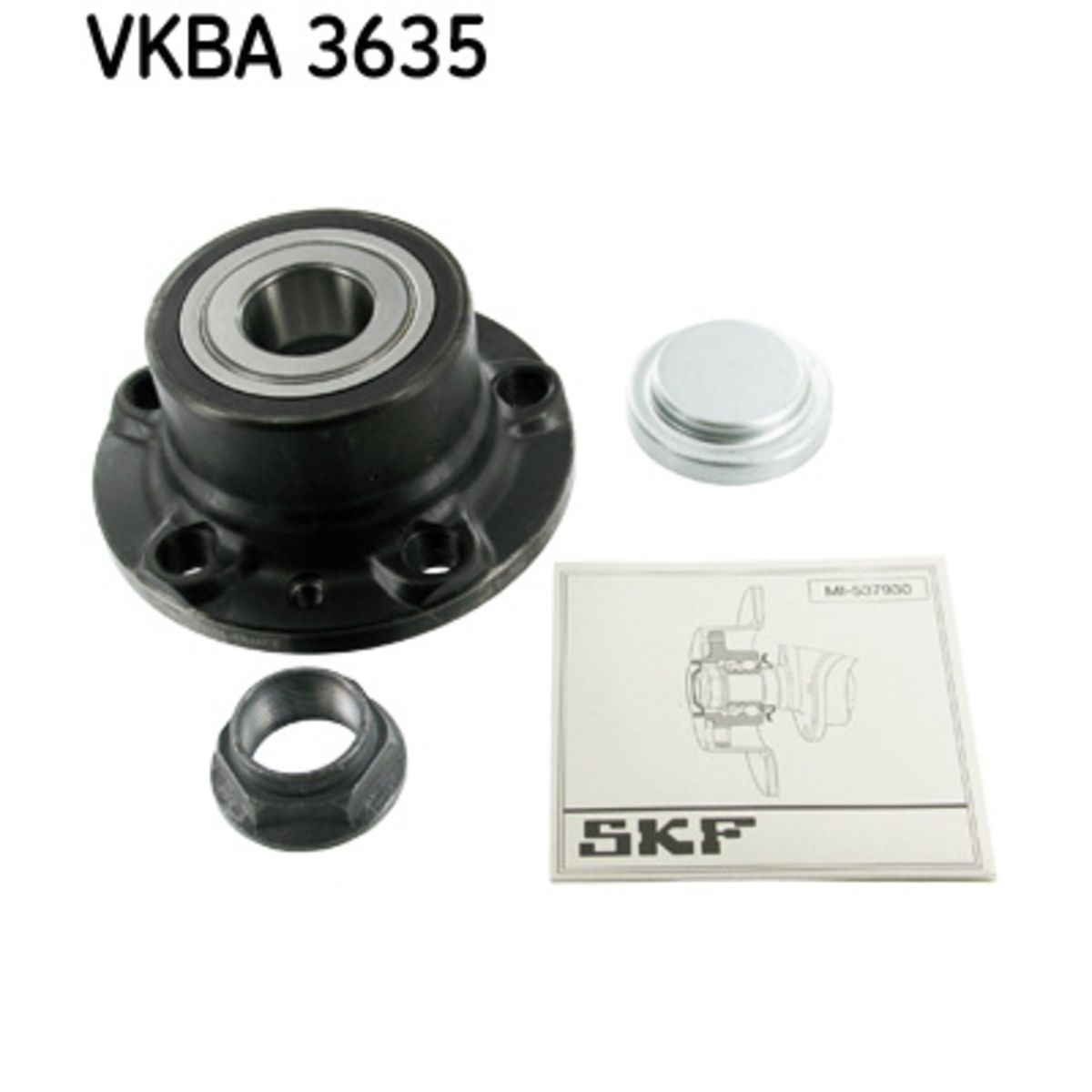 Pyöränlaakerisarja SKF VKBA 3635