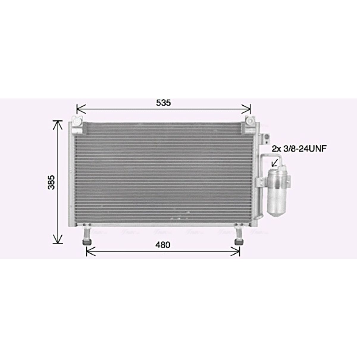 Lauhdutin, ilmastointilaite AVA COOLING SYSTEMS IS5031D