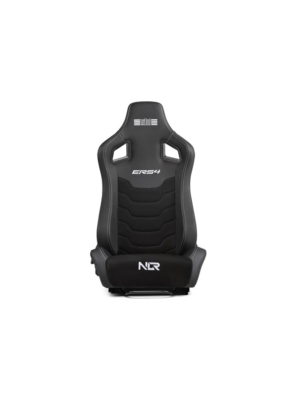 Next Level Racing | PU-nahka ja mokkanahka | Kallistettava istuin | ERS4 Elite PU-nahka ja mokkanahka | Musta | Musta