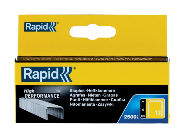 Rapid - staples - No. 13 - 4 mm - pack of 2500