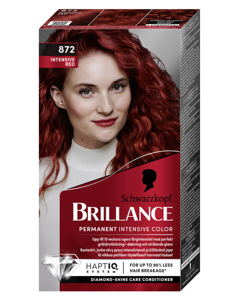 Schwarzkopf Brillance 872 Intense Red (U) 160 ml