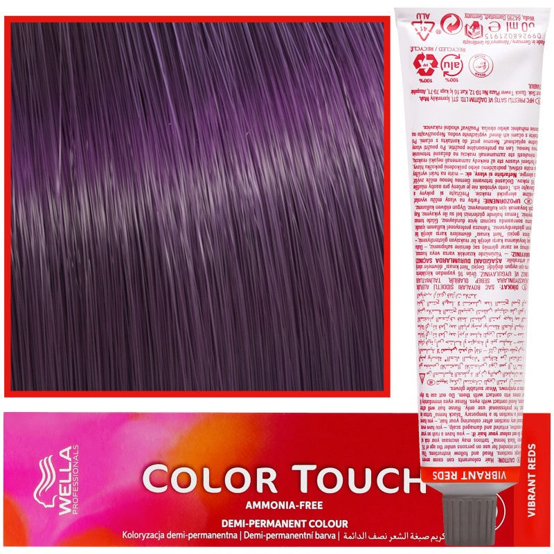 WELLA COLOR TOUCH Hiusväri 60 ml 5/66 Vaalea Kastanja Intensiivinen Violetti