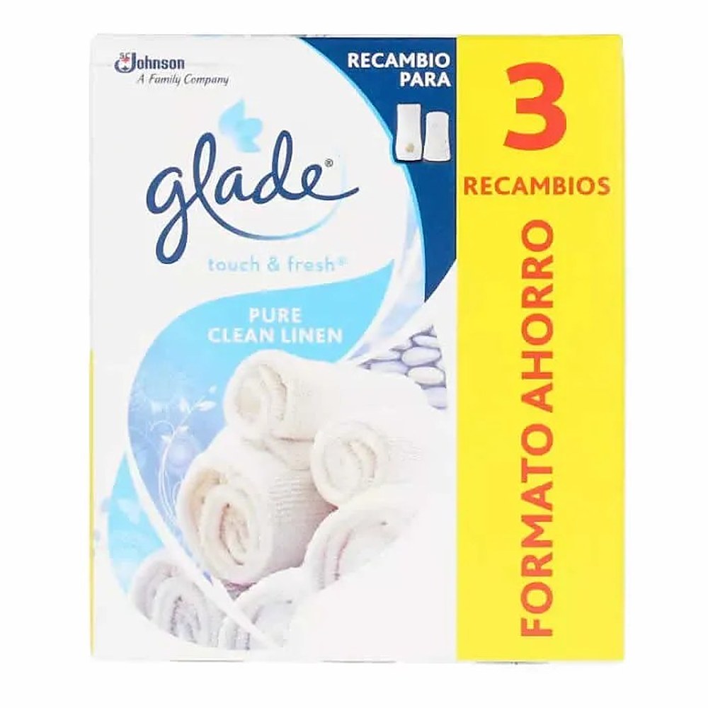 Glade One Touch -deodoranttijousitäyttöpakkaukset 3 kappaletta