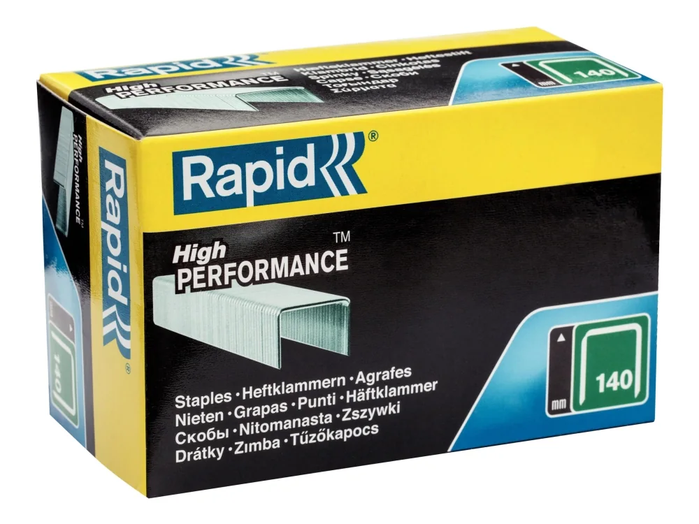 Rapid - klammerit - nro 140 - 6 mm - pakkaus sisältää 5000 kpl