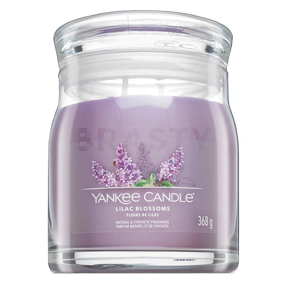 Yankee kynttilän kynttilä Signature Lilac Blossoms (lila-kukat) - 368,0 g