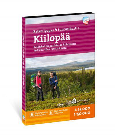 Calazo Kiilopää Opas + Kartta kirja