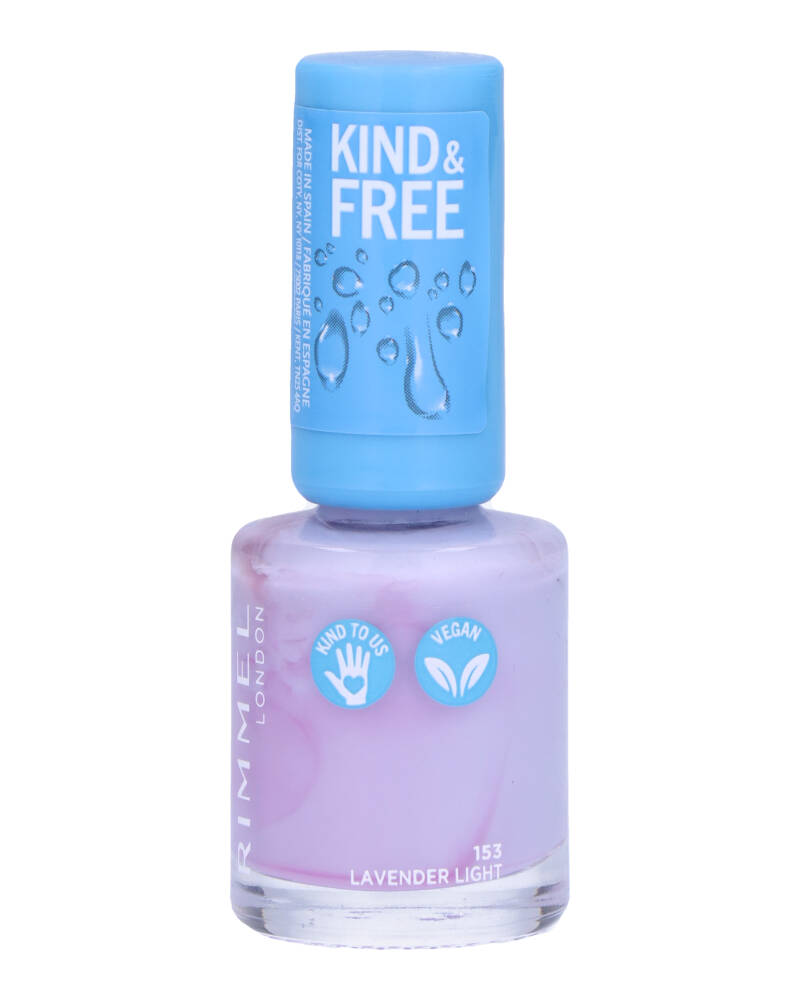 Rimmel London Kind & Free Clean Nail Polish 153 Lavender