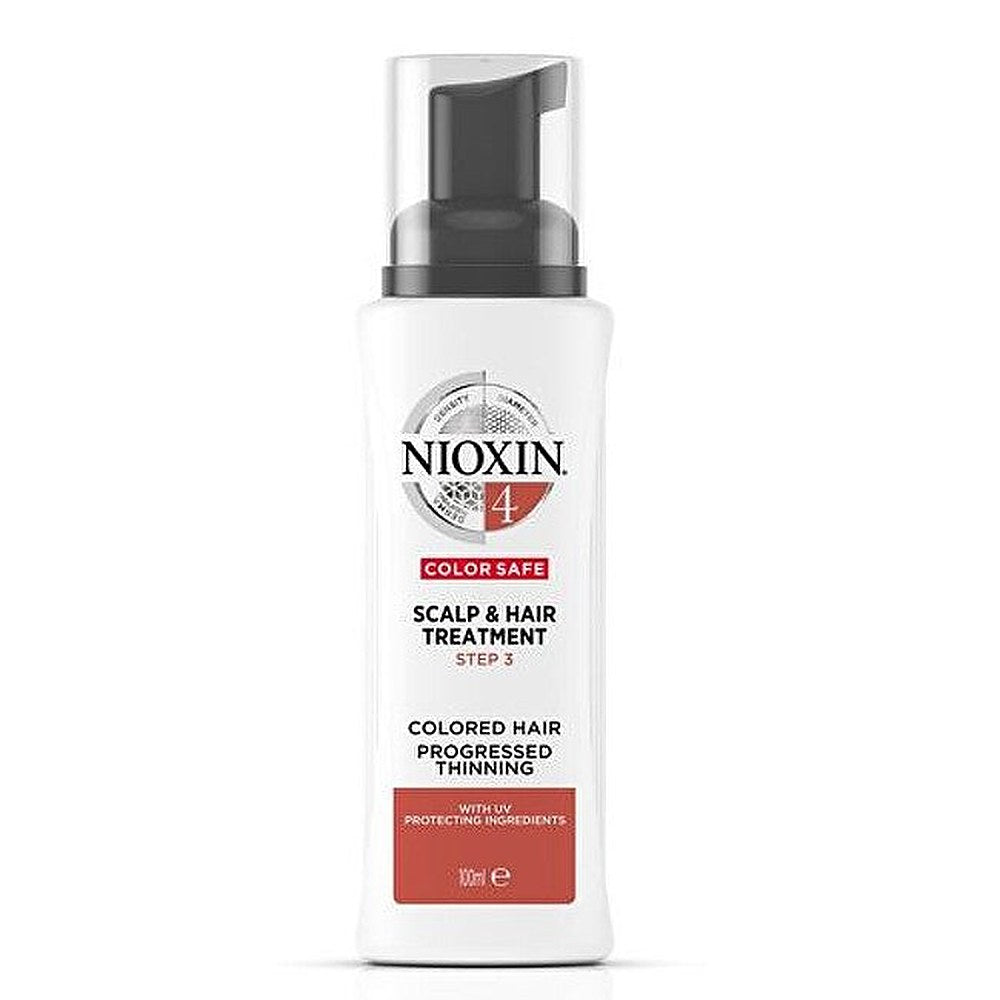 Nioxin System 4 - Tiivistävä seerumi - värjätyt ja vaurioituneet hiukset edistyneellä heikkoudella 100 ml