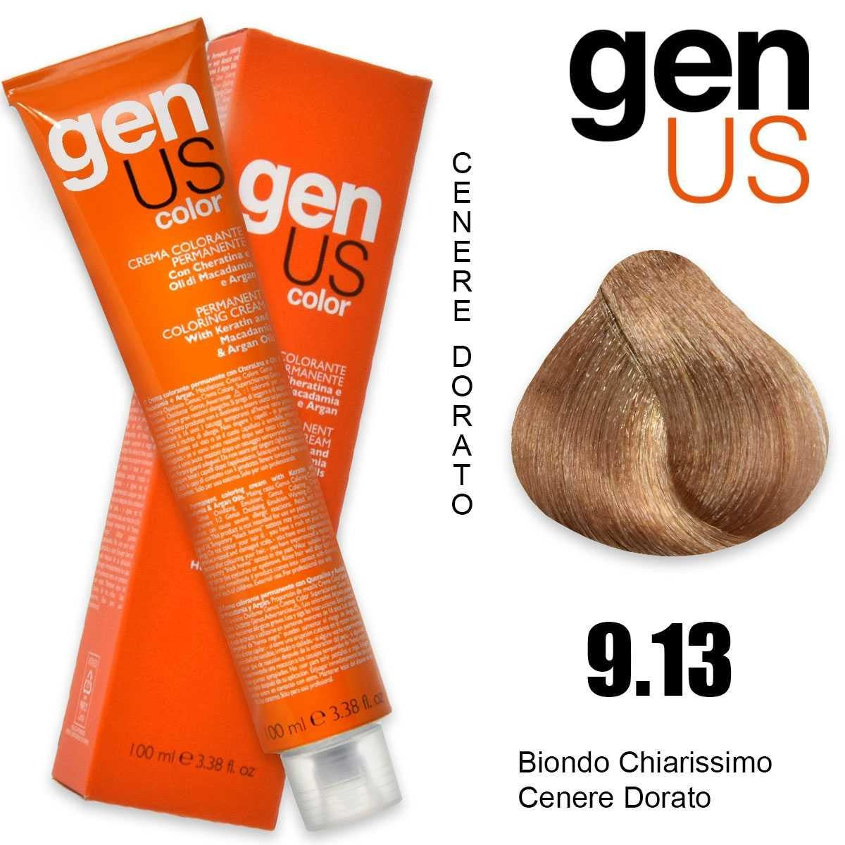 Pysyvä Värivoide Genus 100 ml 9.13