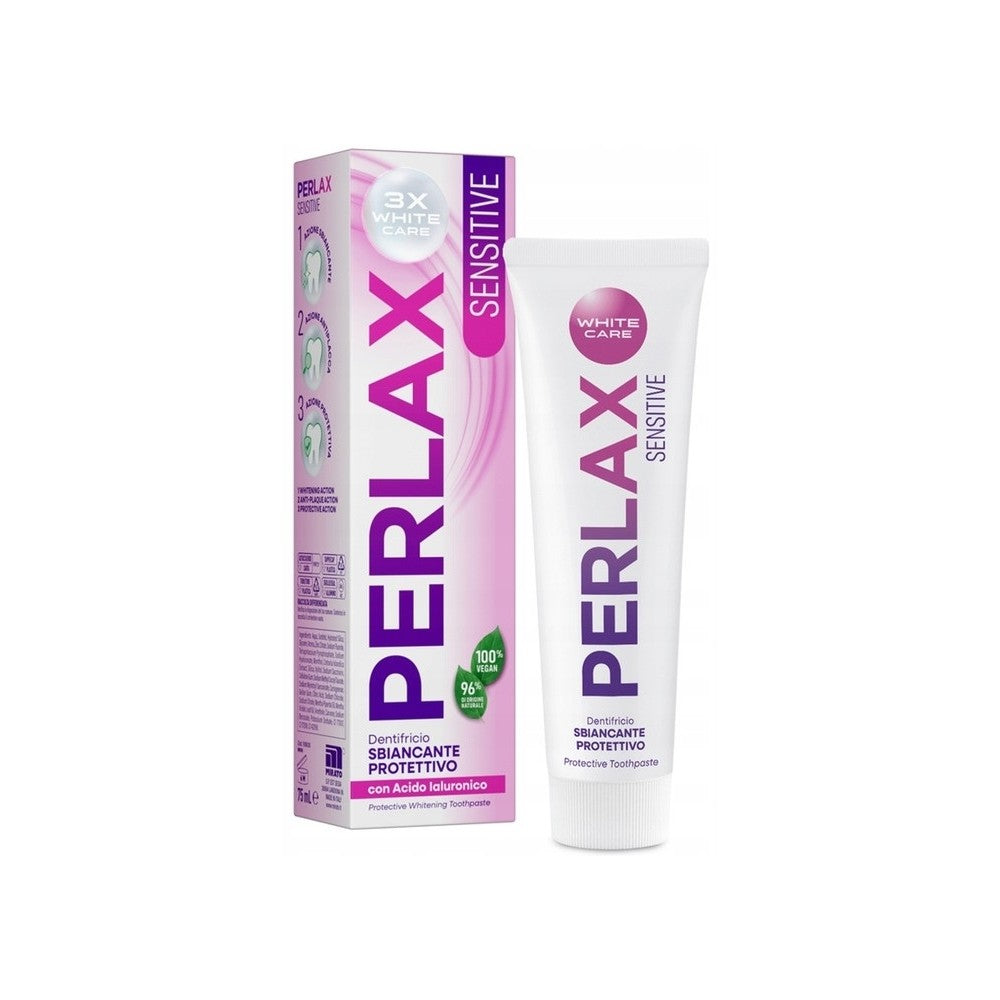 Perlax Sensitive Suojaava Valkaiseva Hammastahna 75 ml