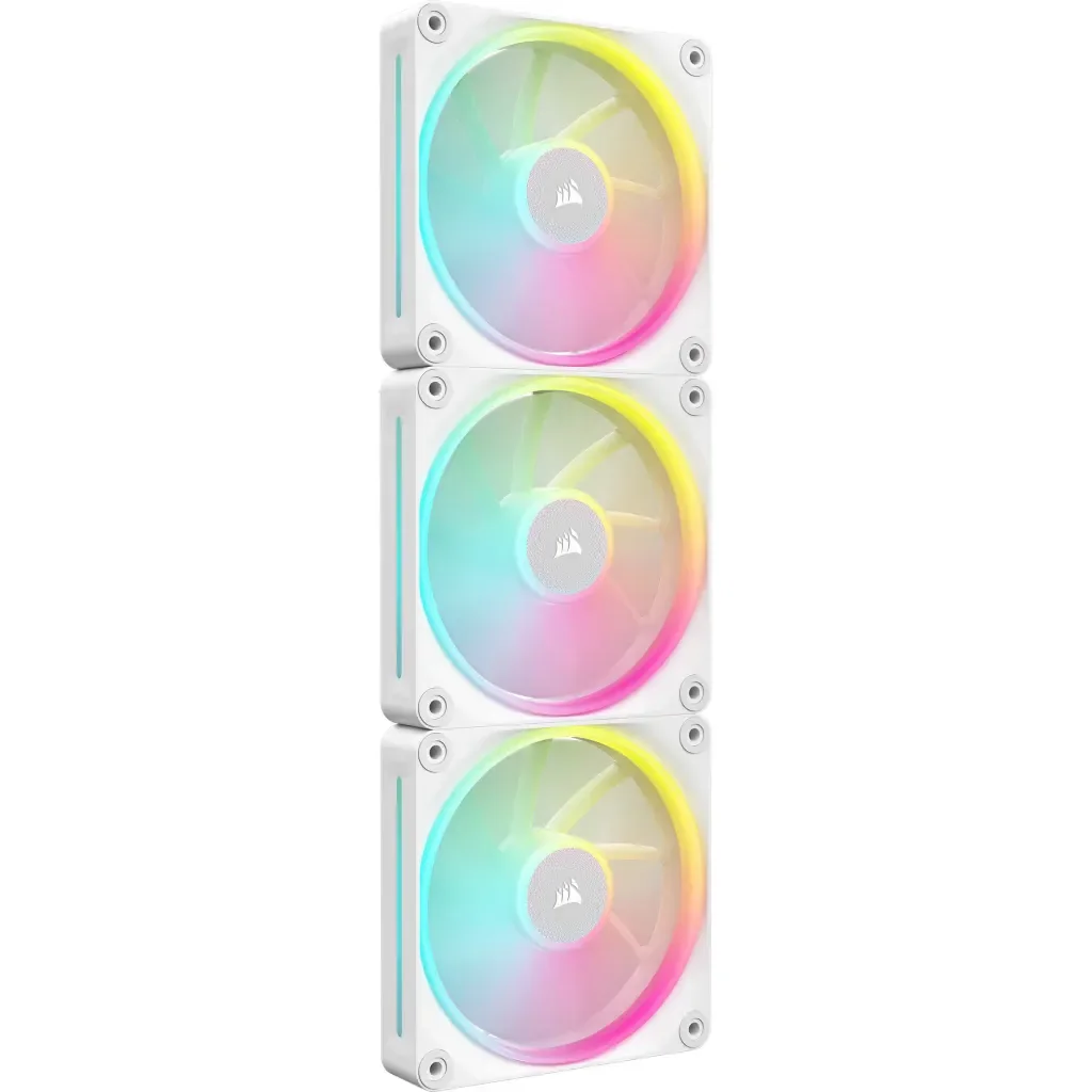 Corsair iCUE LINK LX120 RGB, Tuuletin, 12 cm, 400 RPM, 2400 RPM, Valkoinen