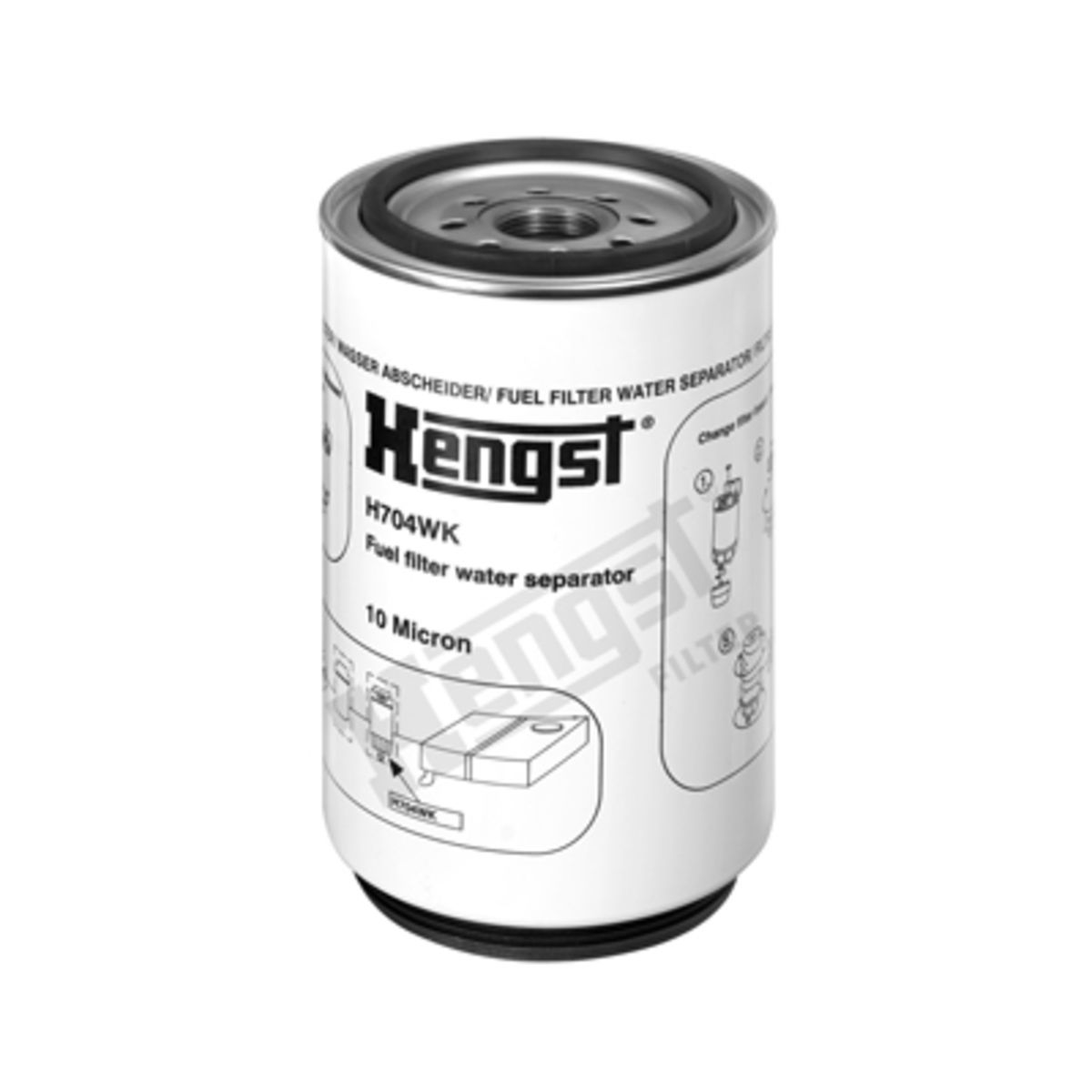 Polttoainesuodatin HENGST FILTER H704WK