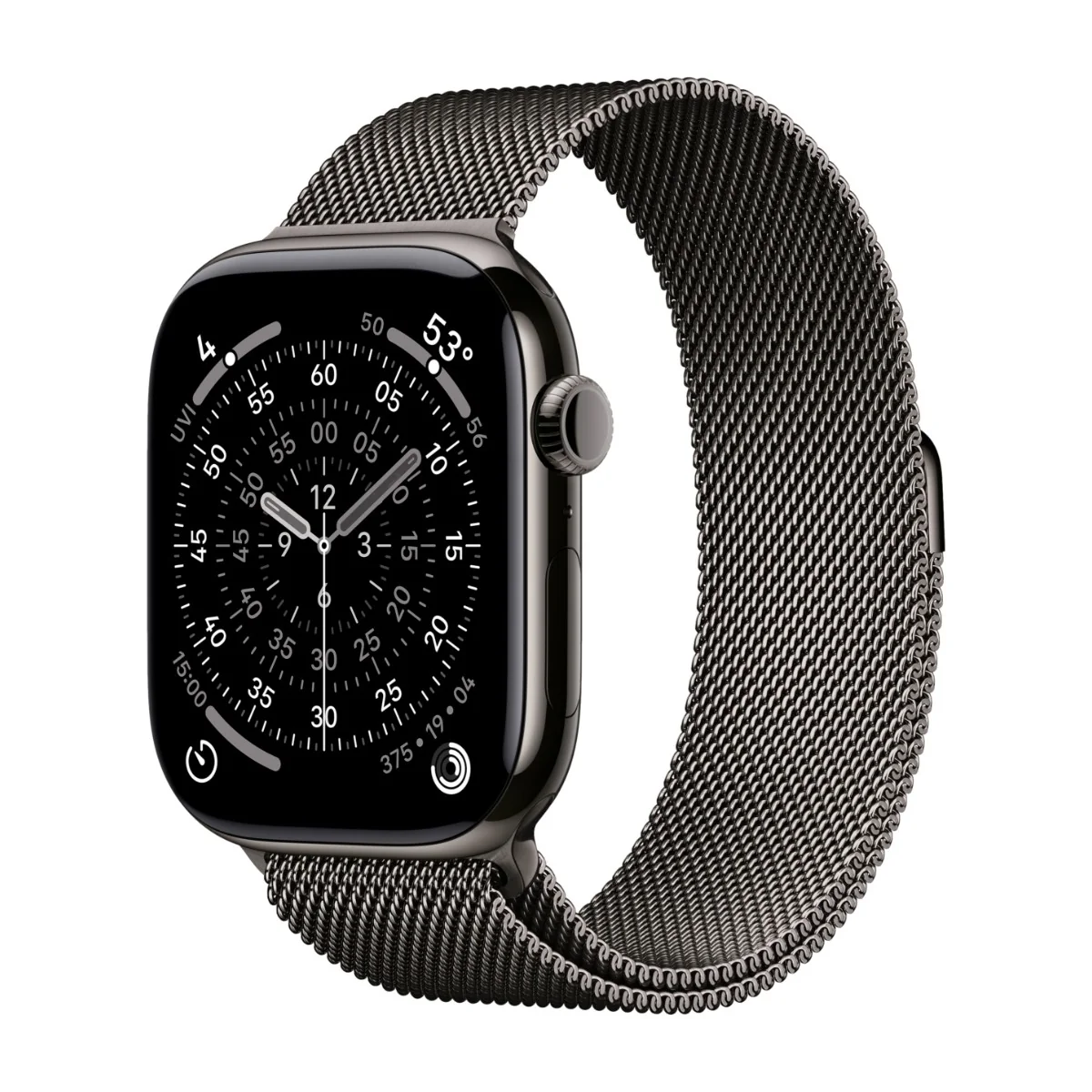 Apple Watch S11 46mm CEL (liuskekivi titaani/lius.kivi milan.ran) S/M