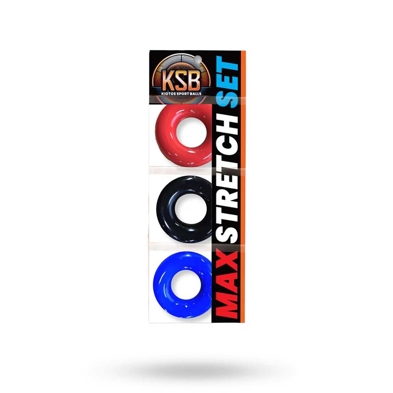 KSB Max-Stretch Cockring 3-pack Penisrengas paketti