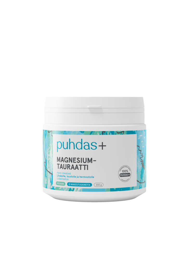 Puhdas+ Magnesiumtauraatti 200 g