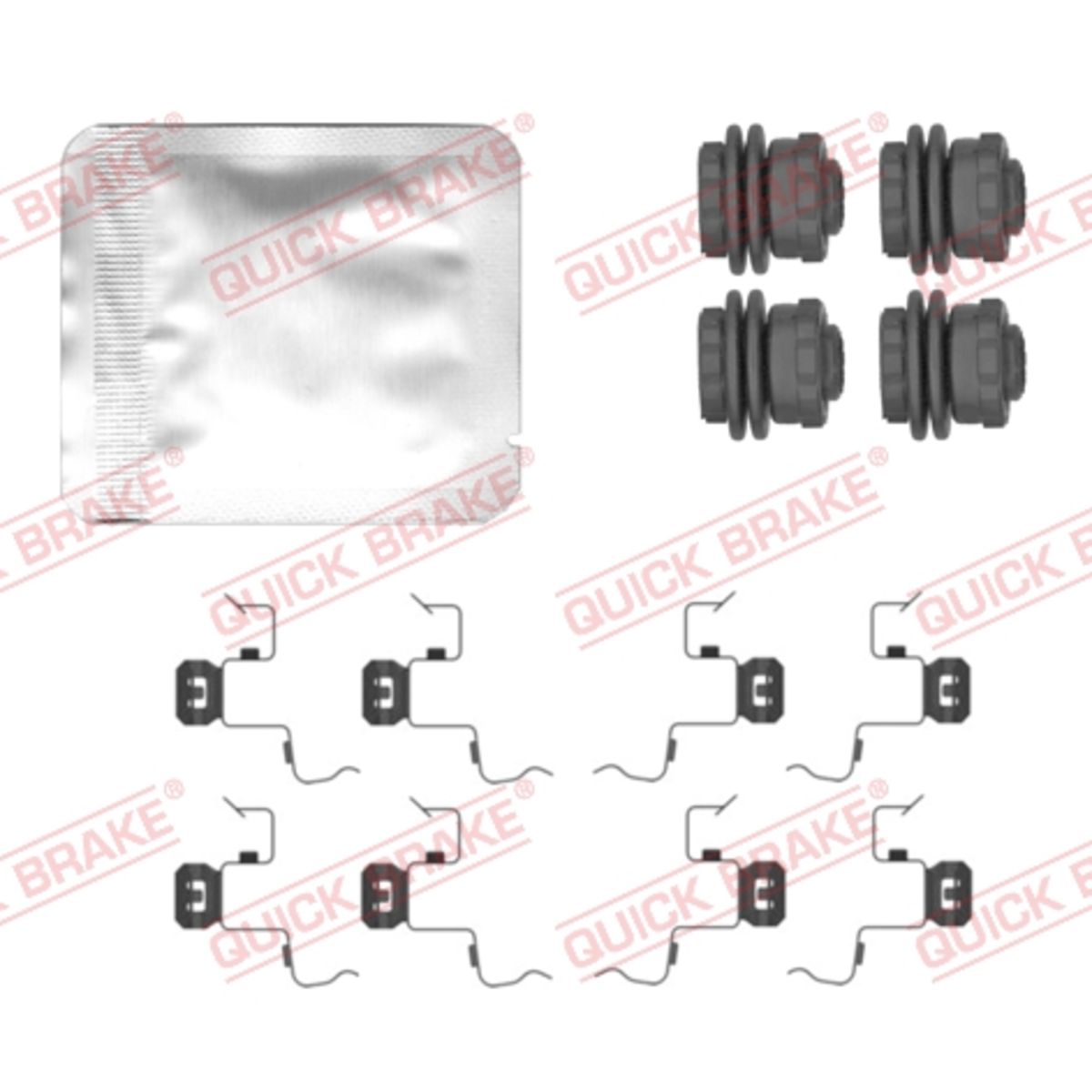 Jarrupalojen asennussarja QUICK BRAKE 109-0156
