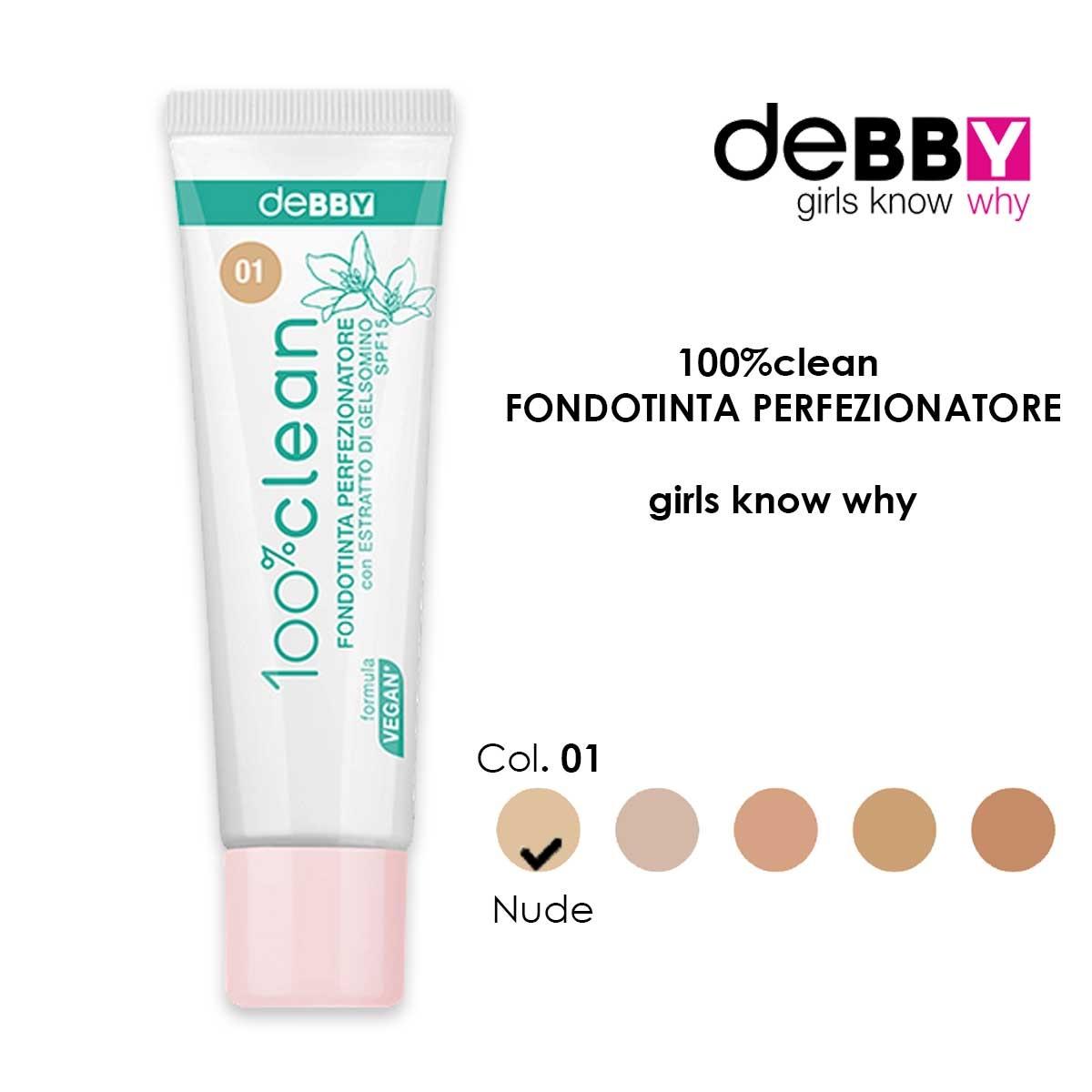 DEBBY MEIKKIVOIDE 100% CLEAN VIIMEISTELIJÄ 01