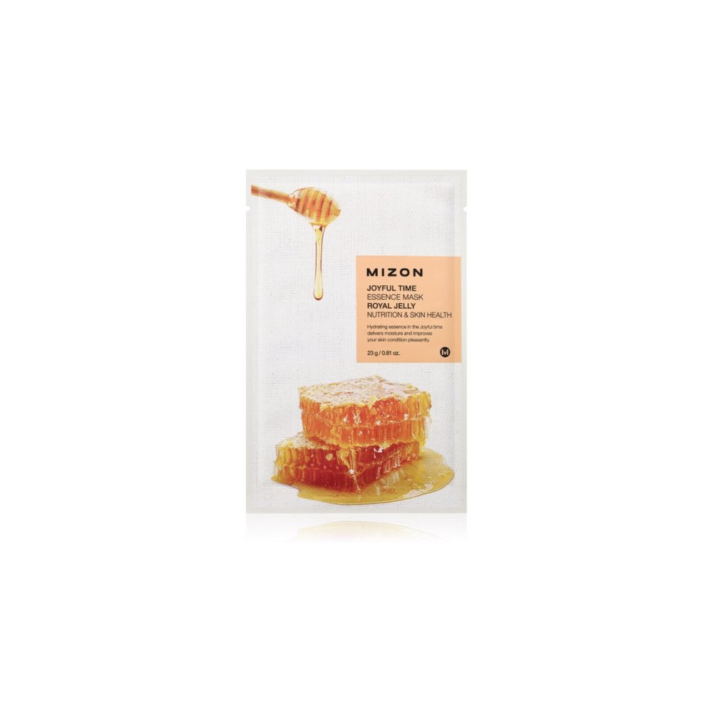 Mizon Joyful Time Royal Jelly -kosteuttava ja ravitseva kangasnaamio 23 g