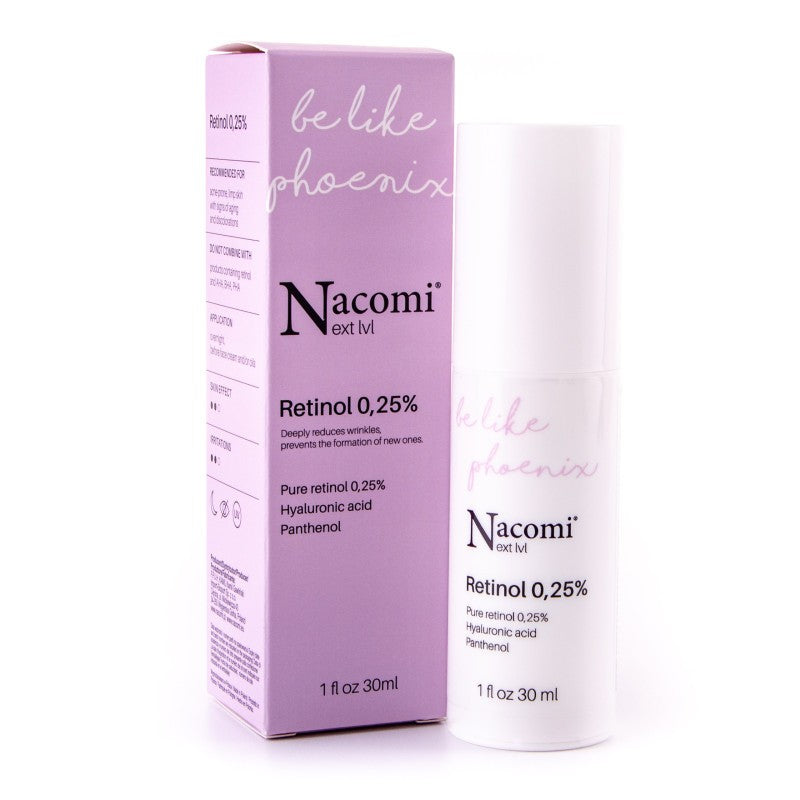 Nacomi NL, retinoli 0,25 %, 30 ml