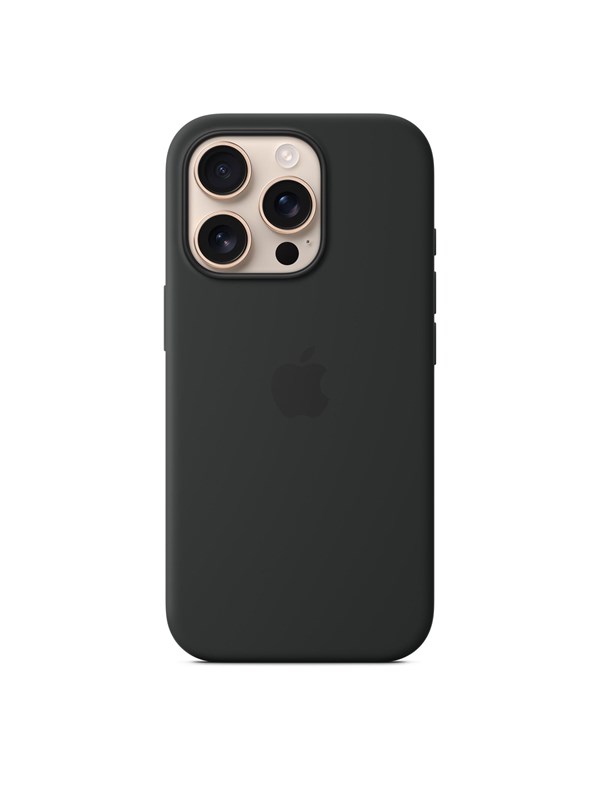 Apple iPhone 16 Pro Silicone Case with MagSafe - Black