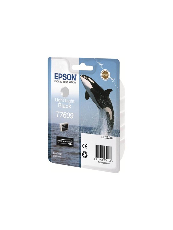 Epson Muste Kevyt Light Musta T7609