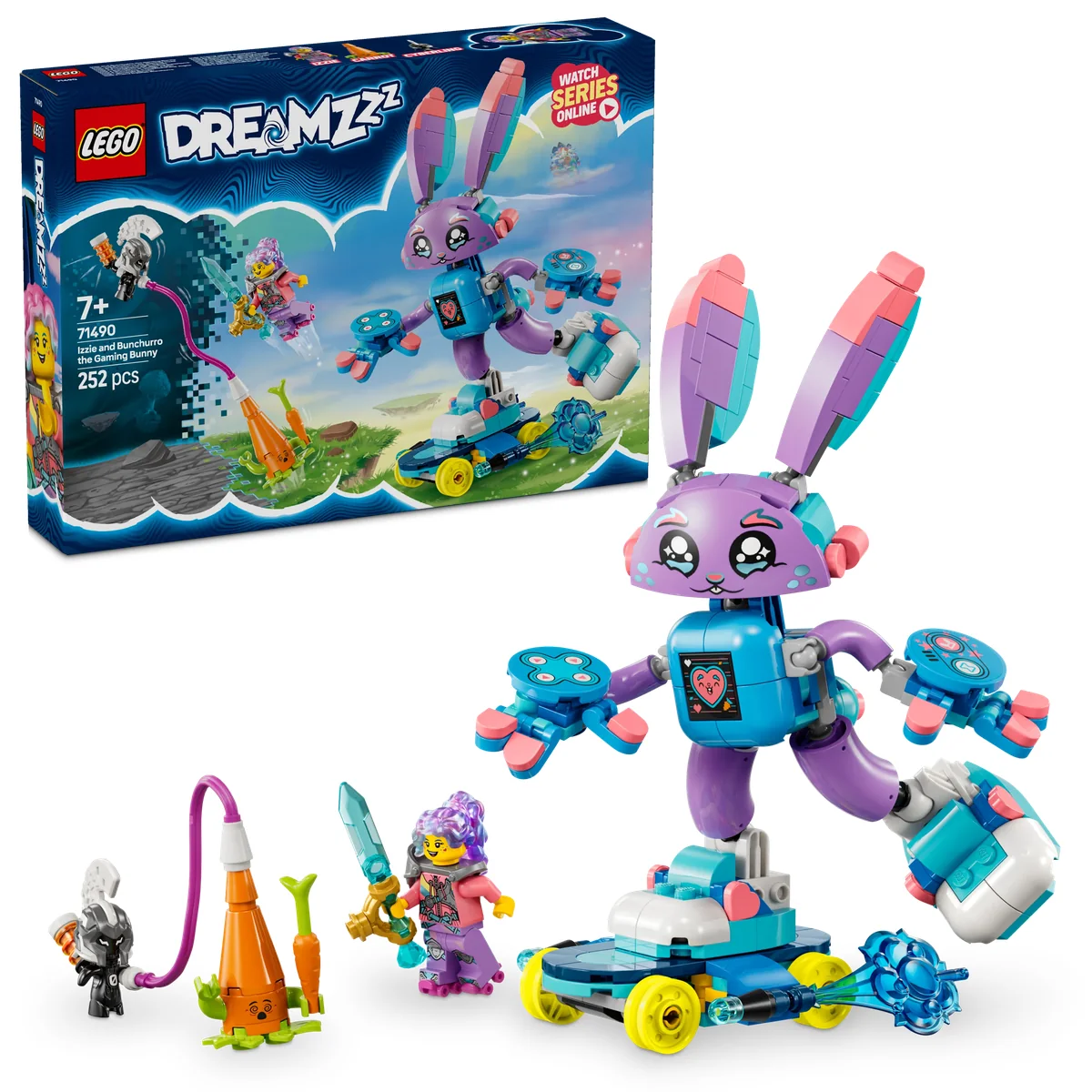 LEGO DREAMZzz 71490 Izzie ja Bunchurro-pelikaniini