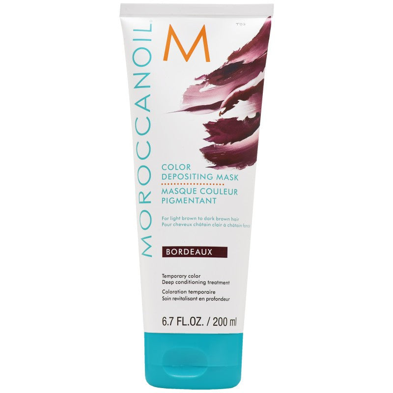 Moroccanoil Bordeaux'n sävyttävä hiusnaamio (väriä sitova) - Määrä: 200 ml