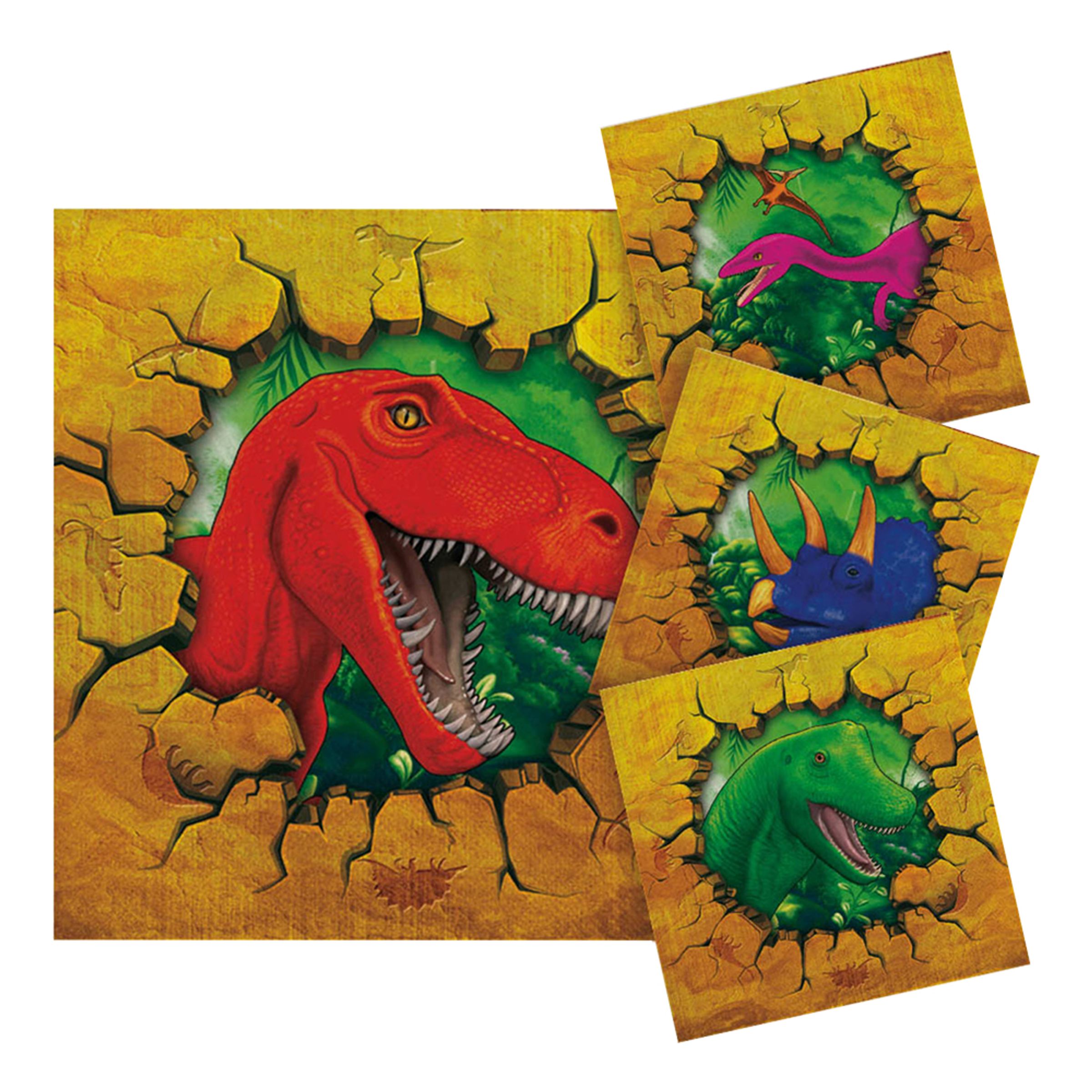 Kahviservetit Dino