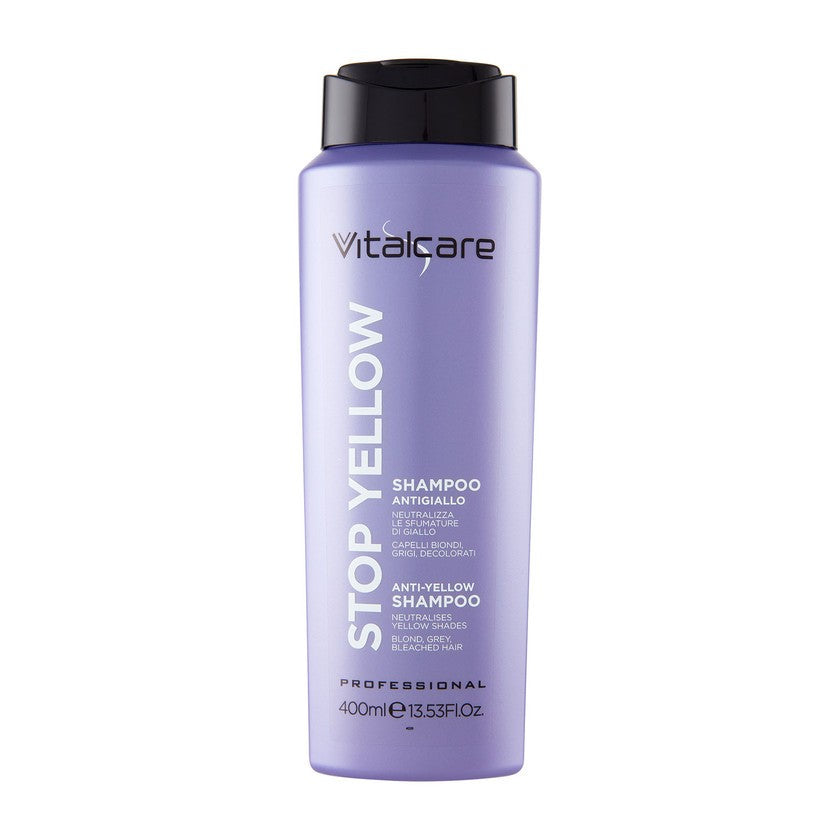 Vitalcare Stop Yellow Shampoo Antikeltainen 400 ml