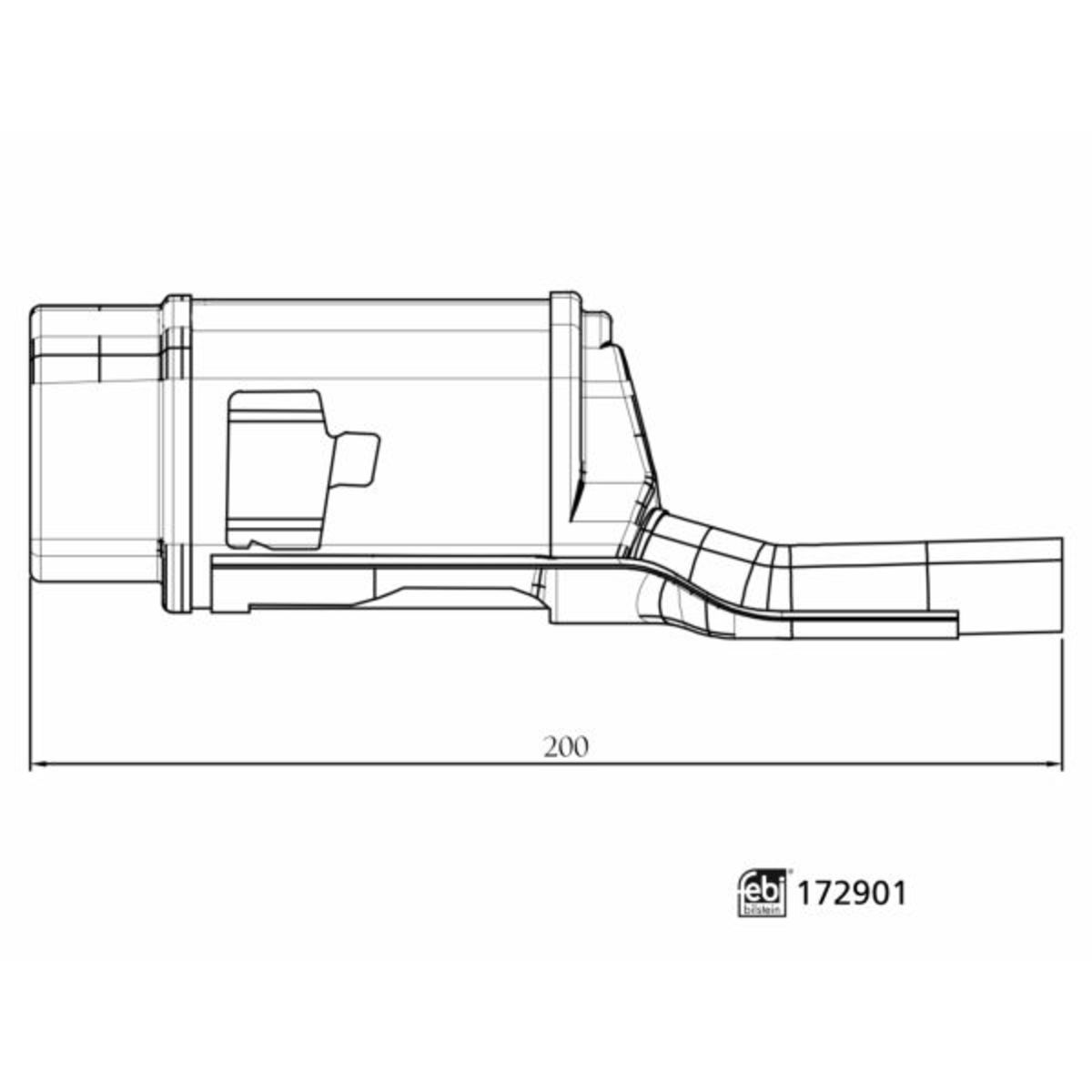 Hydrauliikkasuodatin, automaattivaihteisto FEBI BILSTEIN 172901