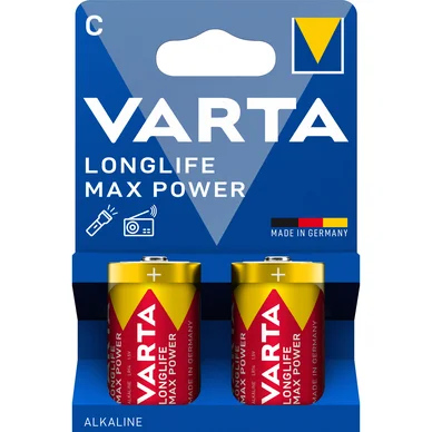 Varta Varta Pitkäikäinen Max Power C -akku - 2 kpl 4714614422 Vastaa: N/A