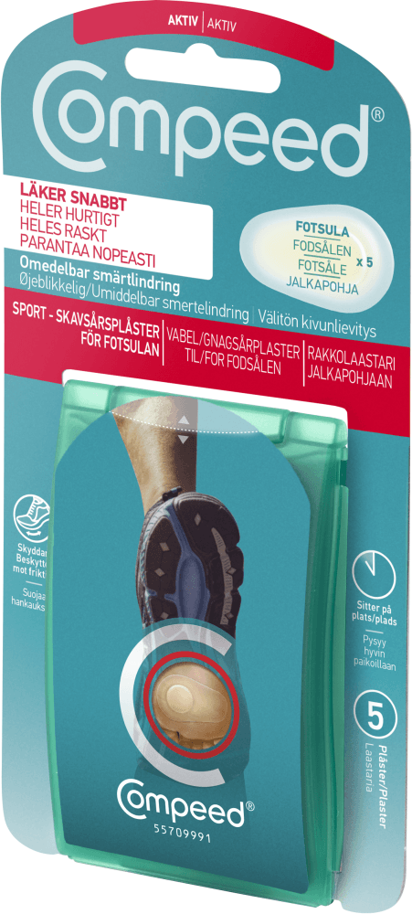 Compeed Rakkolaastari Jalkapohja 5 kpl