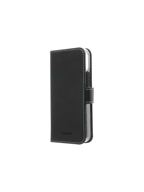Insmat Exclusive Flip Case lompakkokotelo, iPhone 12 mini, musta
