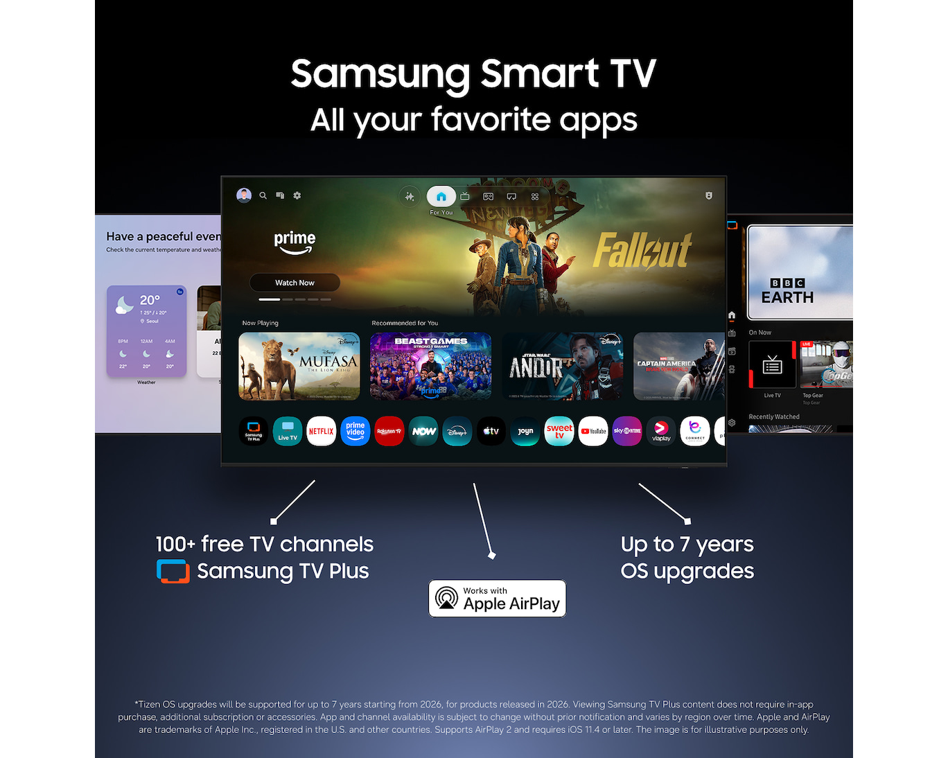 Samsung 50" 4K Mini LED TV 2026 - TU50M72HBUXNA