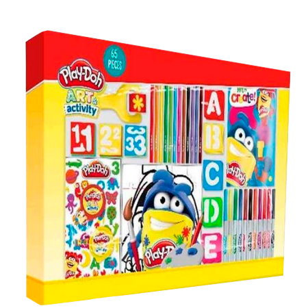Play-Doh Art & Activity Mega Box - 67 kpl