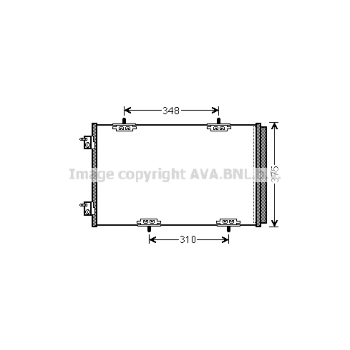 Lauhdutin, ilmastointilaite AVA COOLING SYSTEMS CN5290D