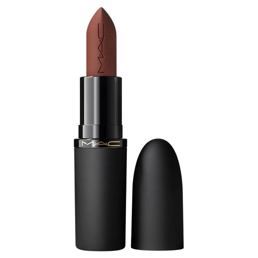 Mac cosmetics Powder Kiss Hazy Matte Huulipuna Käänny vasemmalle