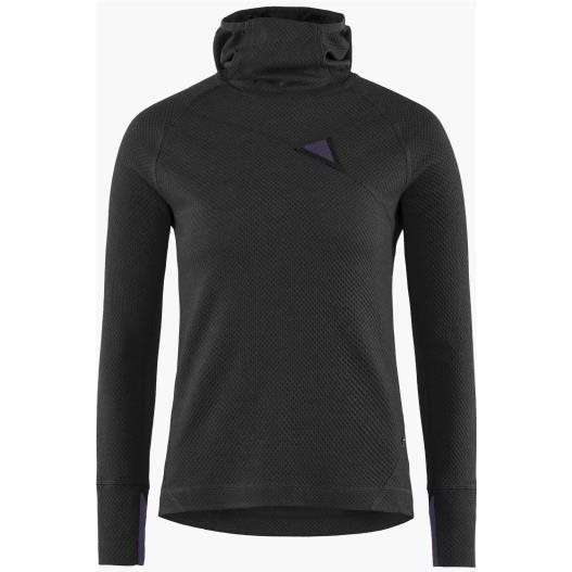 Klättermusen Huge Hoodie W'S Raven-Purple Stone - XS