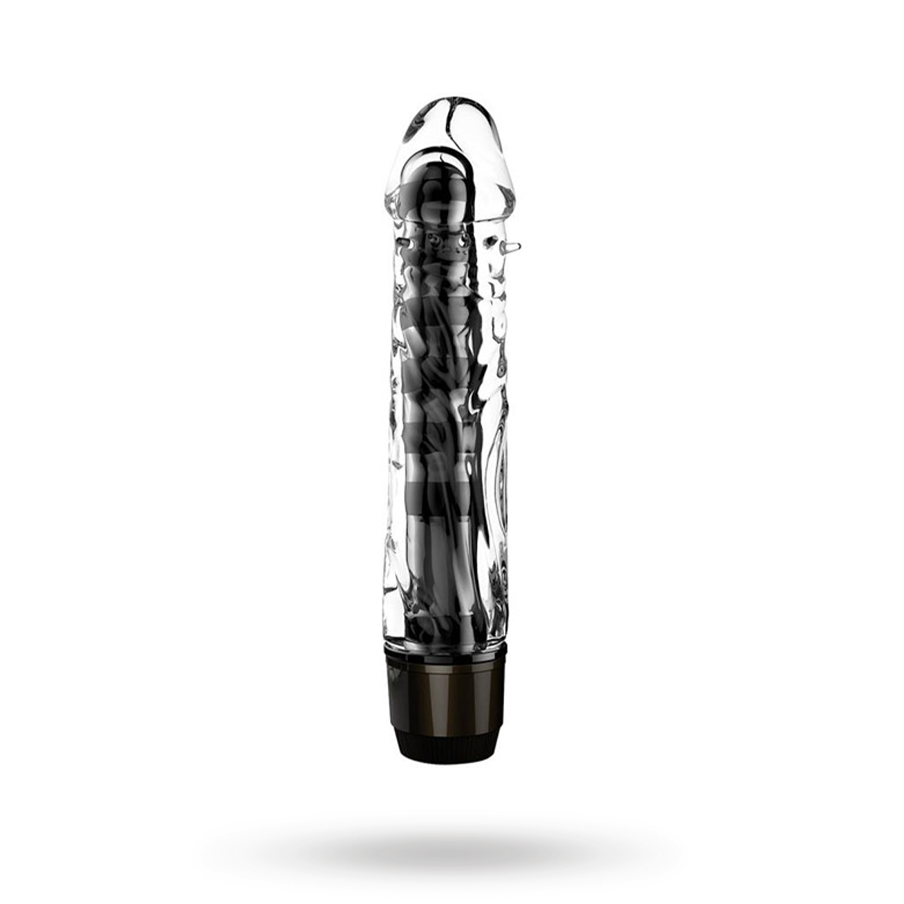 Latetobed Chris Multi-Speed Vibe Black Värisevä dildo