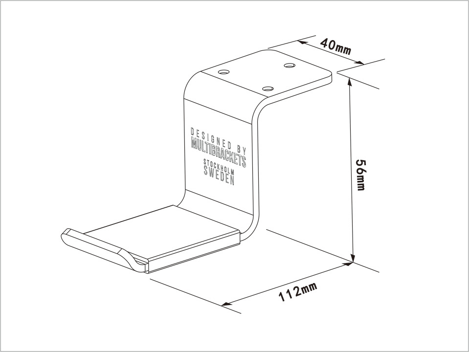 Multibrackets M Headset Holder Hopea