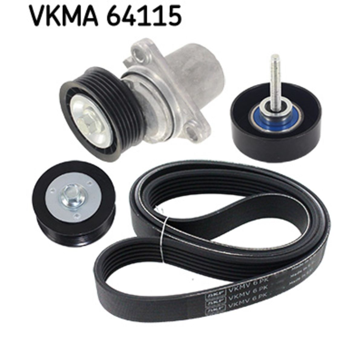 Moniurahihnasarja SKF VKMA 64115